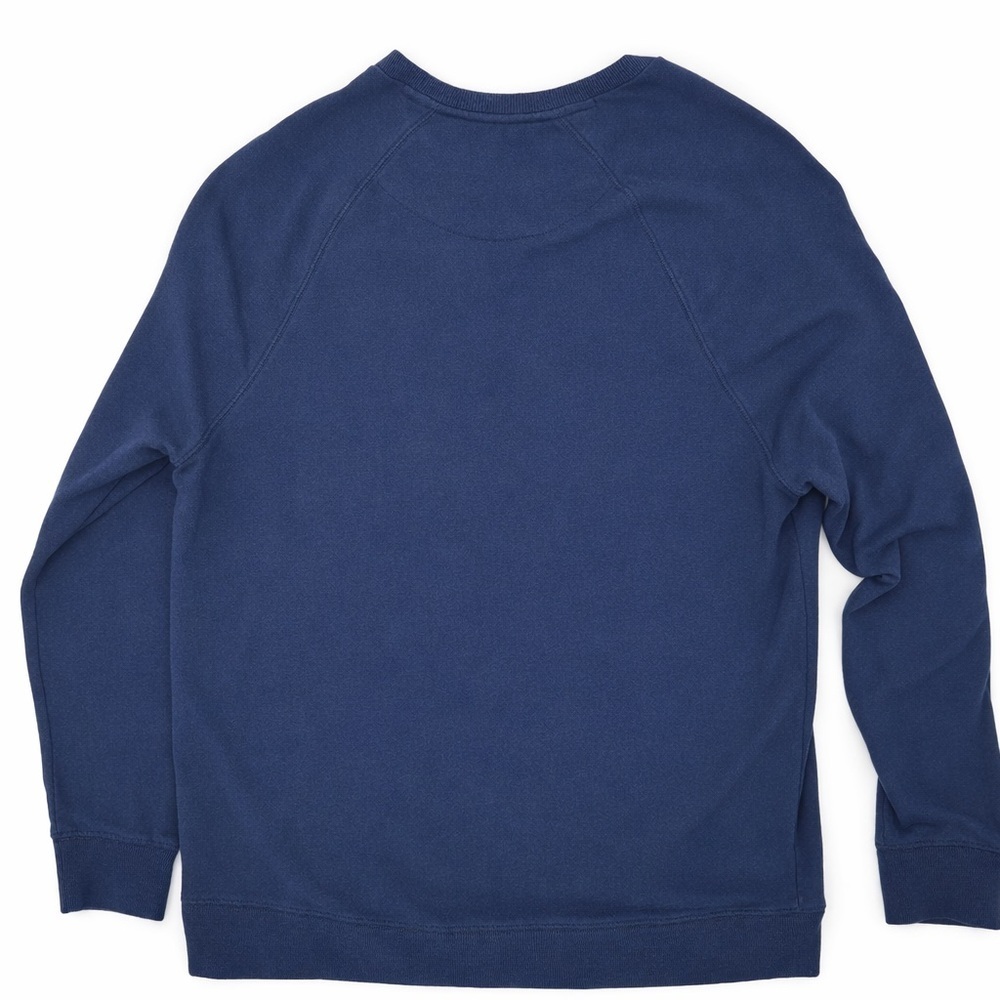 Tommy Hilfiger Navy Varsity Logo Crewneck Sweatshirt Sleepwear Mens Size MFleece - Picture 4 of 6